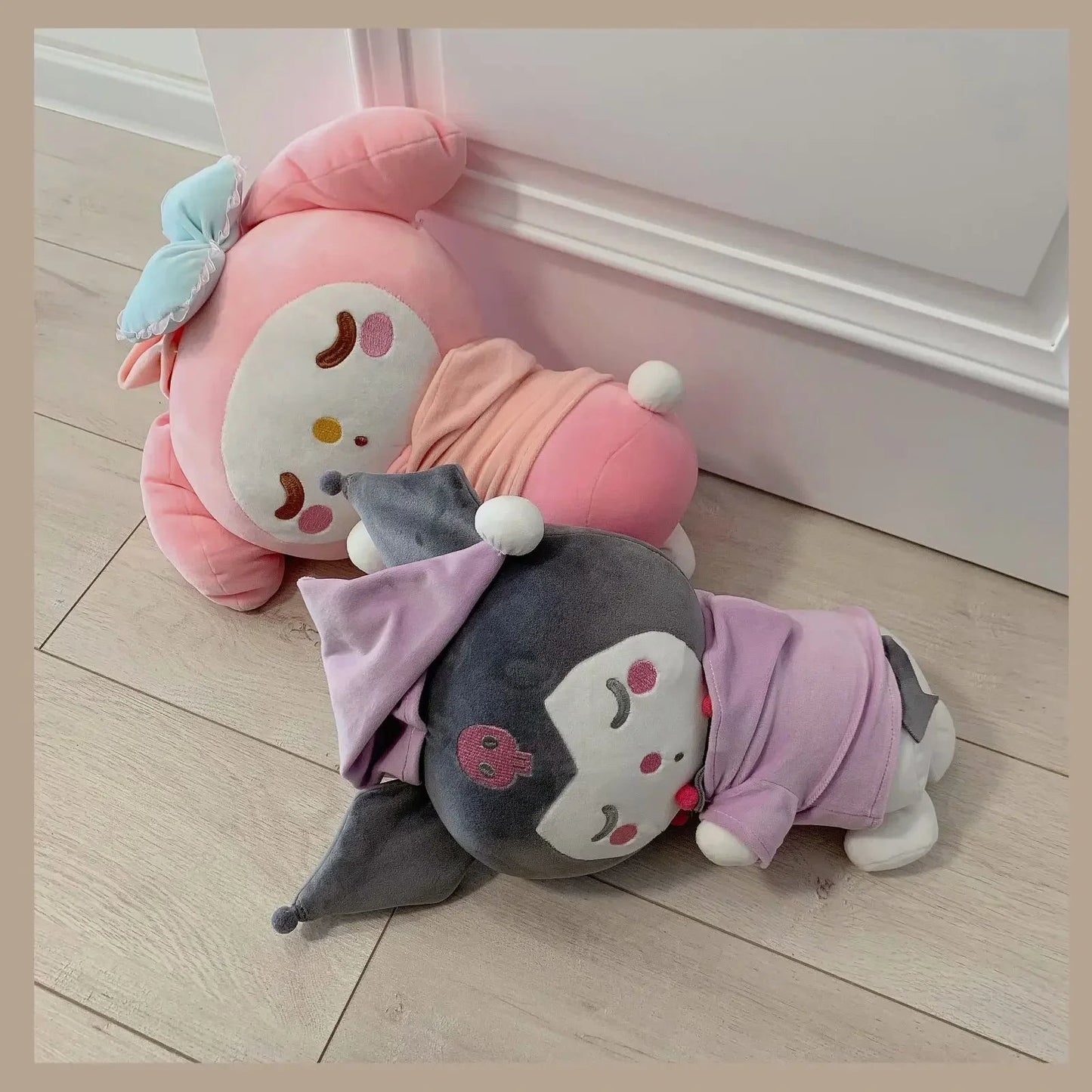 Sanrio Plush Cinnamoroll Doll Melody Kuromi Doll Plushie Toy Kawaii Anime Sweet Lovely Cartoon Cute Soft Birthday Gift For Girls My Store