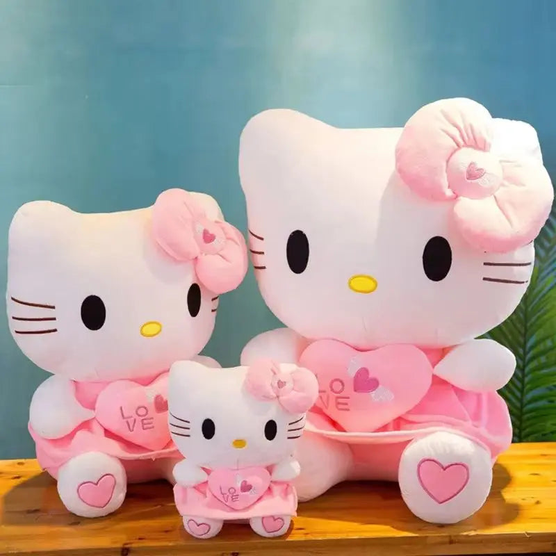 23-30cm Hello Kitty Plush Stuffed Toys Cute Anime Cartoon Soft Pillow Doll For Children Birthday Xmas Gifts My Store