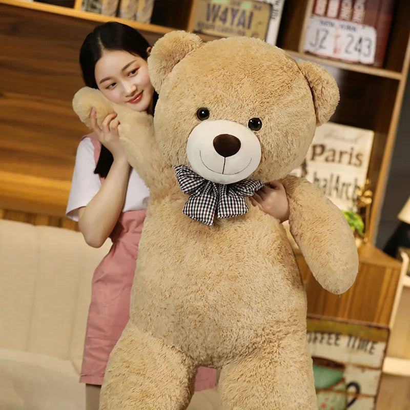 Giant Size American Teddy Bear Plush Toy Big Stuffed Animals Dolls Birthday Valentines Day Gift Soft Pillow for Grilfriend Girl My Store