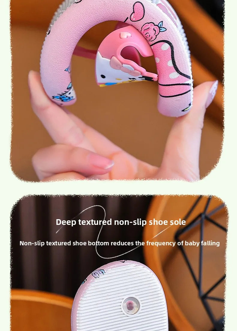 Hellokittys Sanrios Slippers Girl Summer Fashion Kawaii Cartoon Wearing Outside Fashion Cartoon Flip Flops Leisure Anime Figure My Store