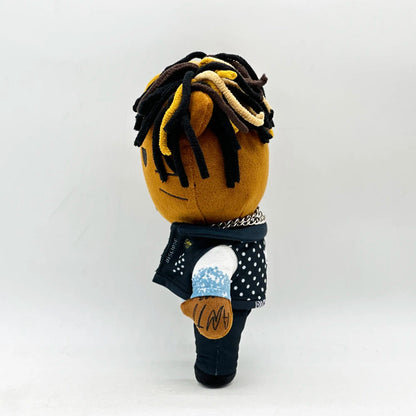 Hello Kitty Plush Doll Braided Head Vest Boy Figure Stuffed Toys Cute Boys Girls Birthday Gifts 25cm My Store