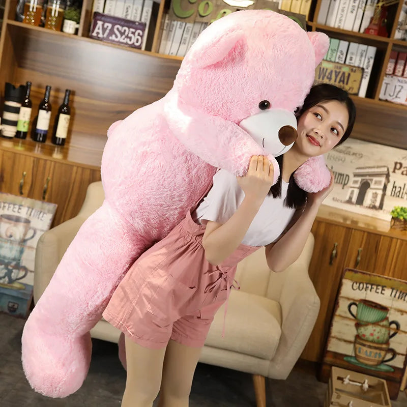 Giant Size American Teddy Bear Plush Toy Big Stuffed Animals Dolls Birthday Valentines Day Gift Soft Pillow for Grilfriend Girl My Store