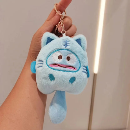 HOT Sanrio Cute Plush Stuffed Toy Keychain Anime Peripheral Kuromi Backpack Hanging Chain Holiday Gifts For Boys And Girls My Store
