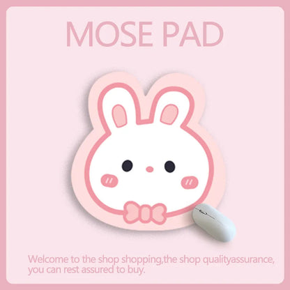 Sanrio Mouse Pad Kawaii Cinnamoroll Non Slip Table Pad Kuromi Melody Y2k Black Pink Coffee Pad Soft Mouse Pad Girl Toy Gift My Store