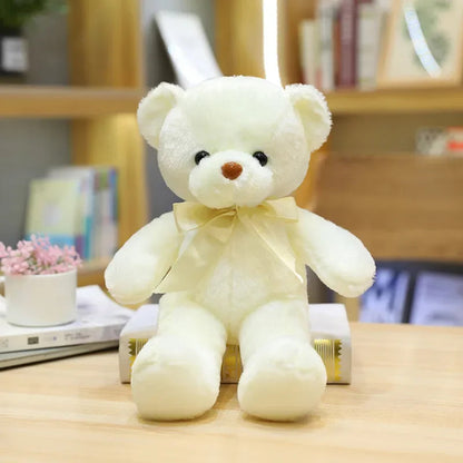 30cm 16 Styles Bear Plush Toy Soft Stuffed Animal Doll Small Pink Gray White Teddy Bear Doll Lovely Birthday Gifts For Girl Boy My Store