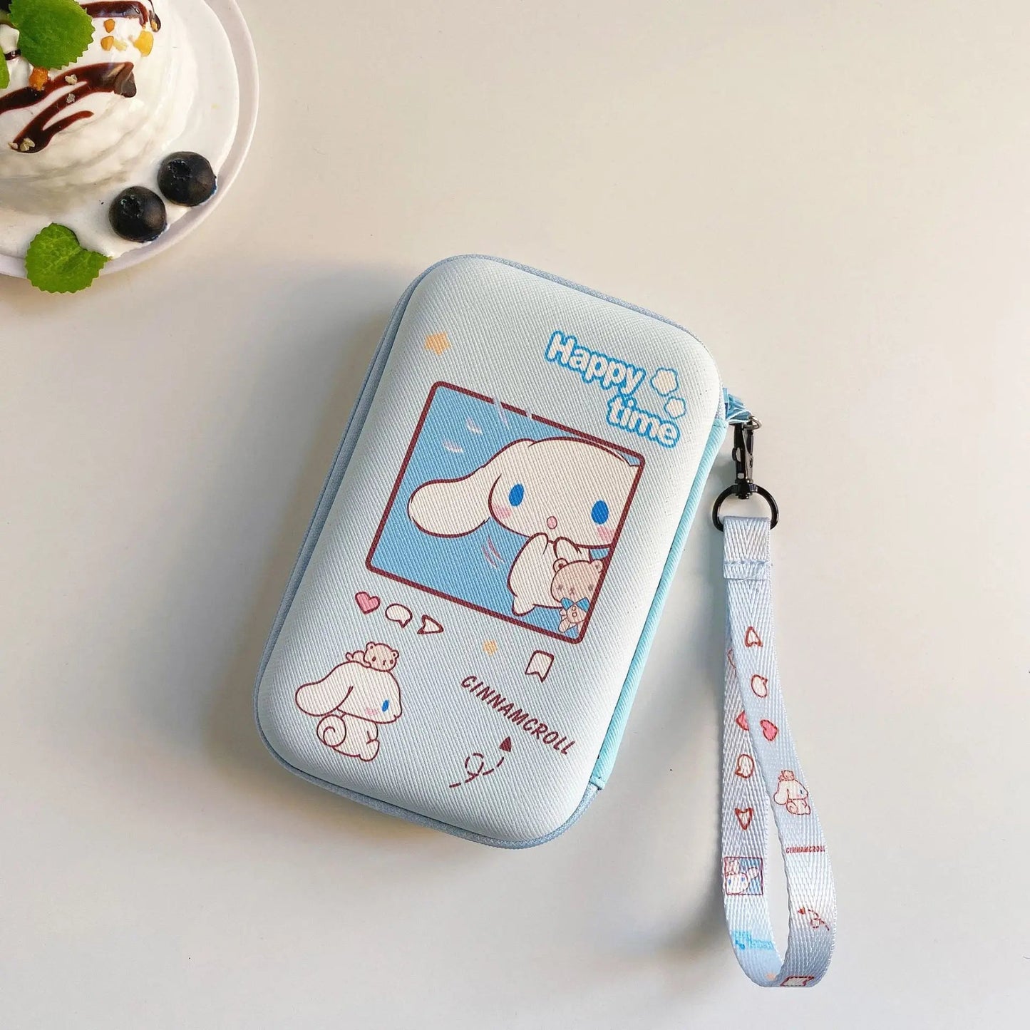 Cartoon Sanrio Data Cable Headphone portable hard drive Storage Bag Charger Protective Case coin purse Travel essentials gifts My Store