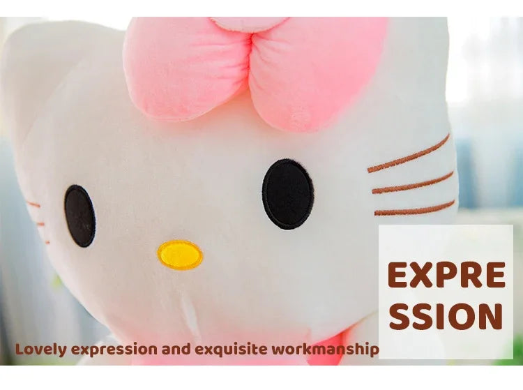 23-30cm Hello Kitty Plush Stuffed Toys Cute Anime Cartoon Soft Pillow Doll For Children Birthday Xmas Gifts My Store