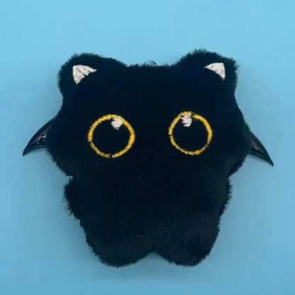 New Cute Black Cat plush toy Doll Small Pendant Cuddly Pillow Cushion Ins Black Cat Plush Toy Doll for Boy Girl Birthday Gifts My Store