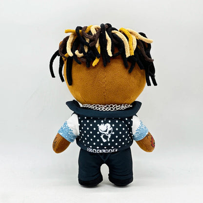 Hello Kitty Plush Doll Braided Head Vest Boy Figure Stuffed Toys Cute Boys Girls Birthday Gifts 25cm My Store