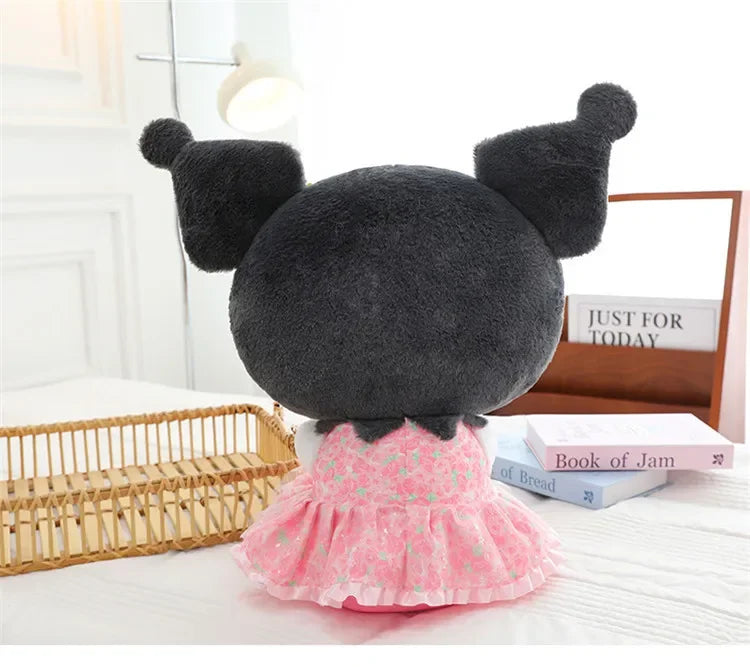60cm Sanrio Kuromi Melody Hello Kitty Plush Toy Kawaii Cartoon Big Size KT Cat Plush Doll Soft Stuffed Pillow Kids Birthday Gift My Store