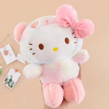 Sanrio 25cm Hello kitty Kuromi Mymelody Cinnamorol Kawaii Anime Plush Toys  Soft Stuffed Doll Plushie Pillow Xmas Gift Decor!!! My Store