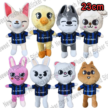 23-50cm Skzoo Plush Toy Wolfchan Kawaii Cartoon Stuffed Animal Plushie Doll Large Size Stray kids Plush Sleeping Pillow Gift My Store