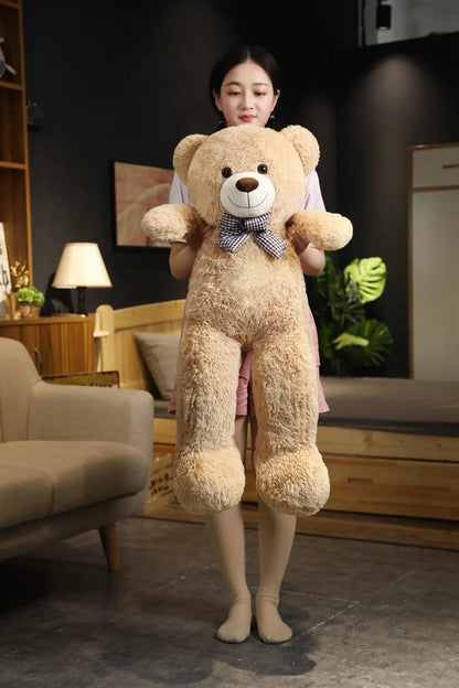 Giant Size American Teddy Bear Plush Toy Big Stuffed Animals Dolls Birthday Valentines Day Gift Soft Pillow for Grilfriend Girl My Store